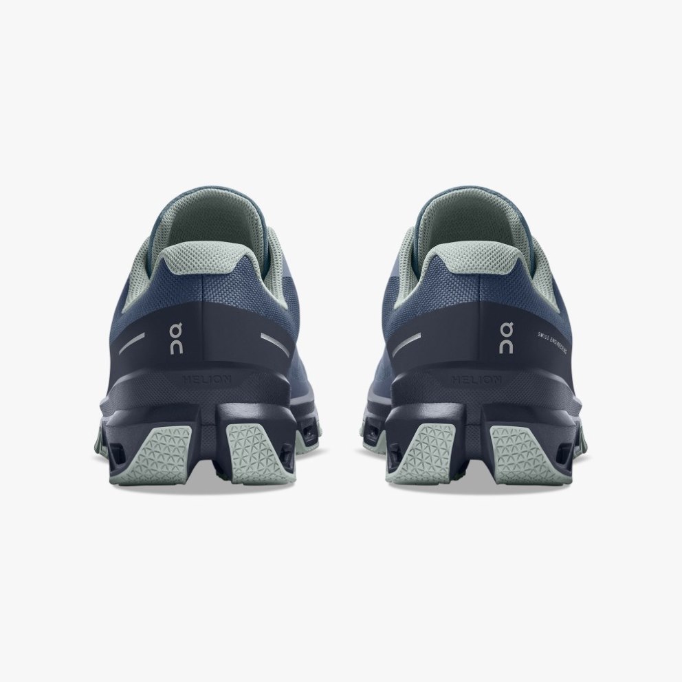 On Cloudventure Waterproof Women's Hiking Shoes Navy | UK-O2MJA