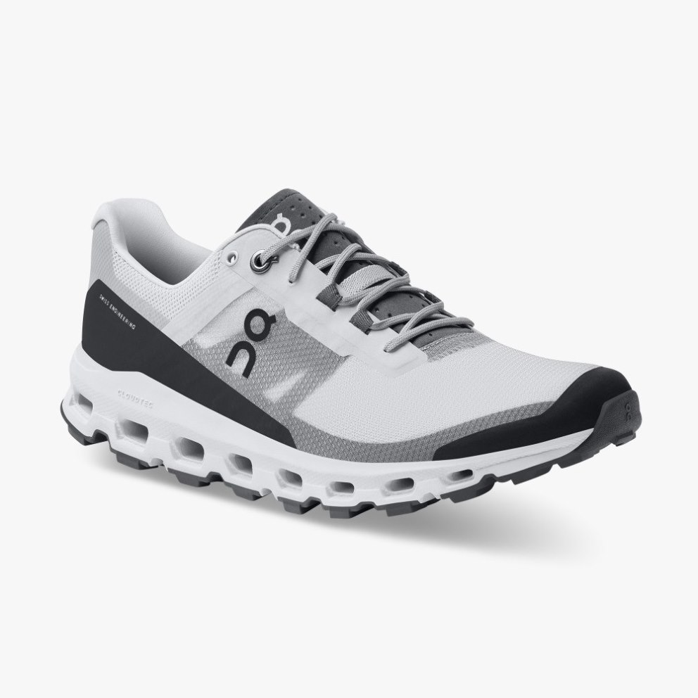 On Cloudvista Women's Hiking Shoes Light Grey / Black | UK-5AO61