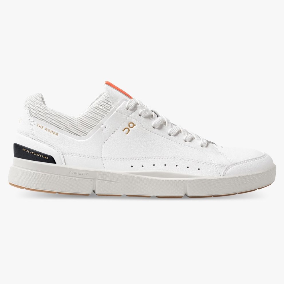 On Cloud THE ROGER Centre Court Men\'s Trainers White | UK-57MA2