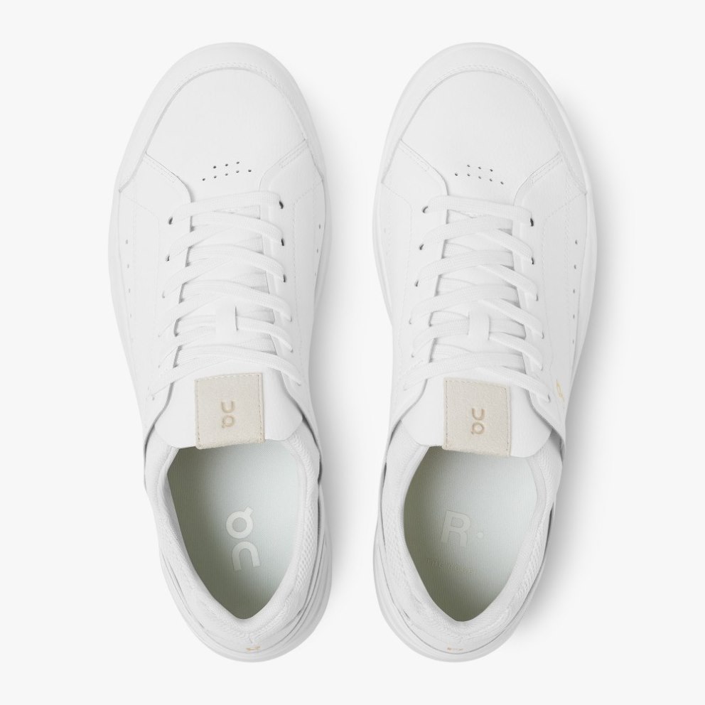 On Cloud THE ROGER Centre Court Men's Trainers White | UK-O6JM7