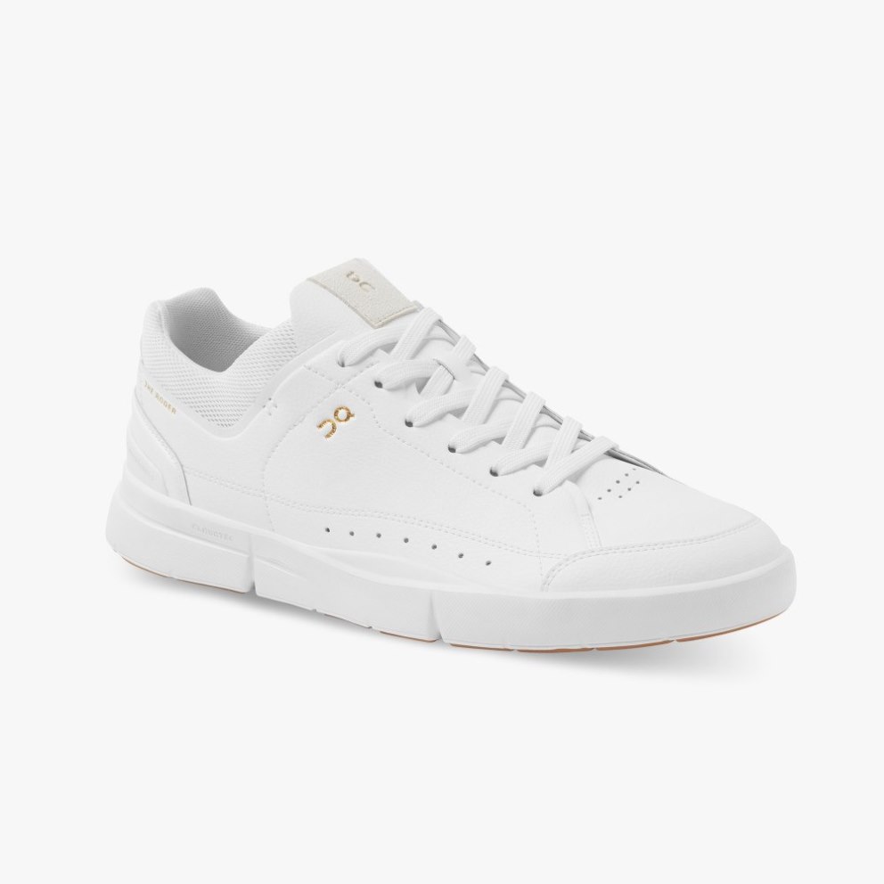 On Cloud THE ROGER Centre Court Men's Trainers White | UK-O6JM7