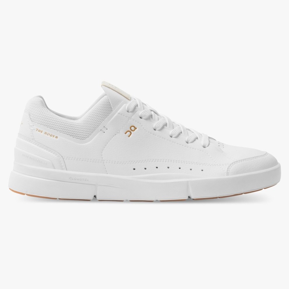 On Cloud THE ROGER Centre Court Men\'s Trainers White | UK-O6JM7