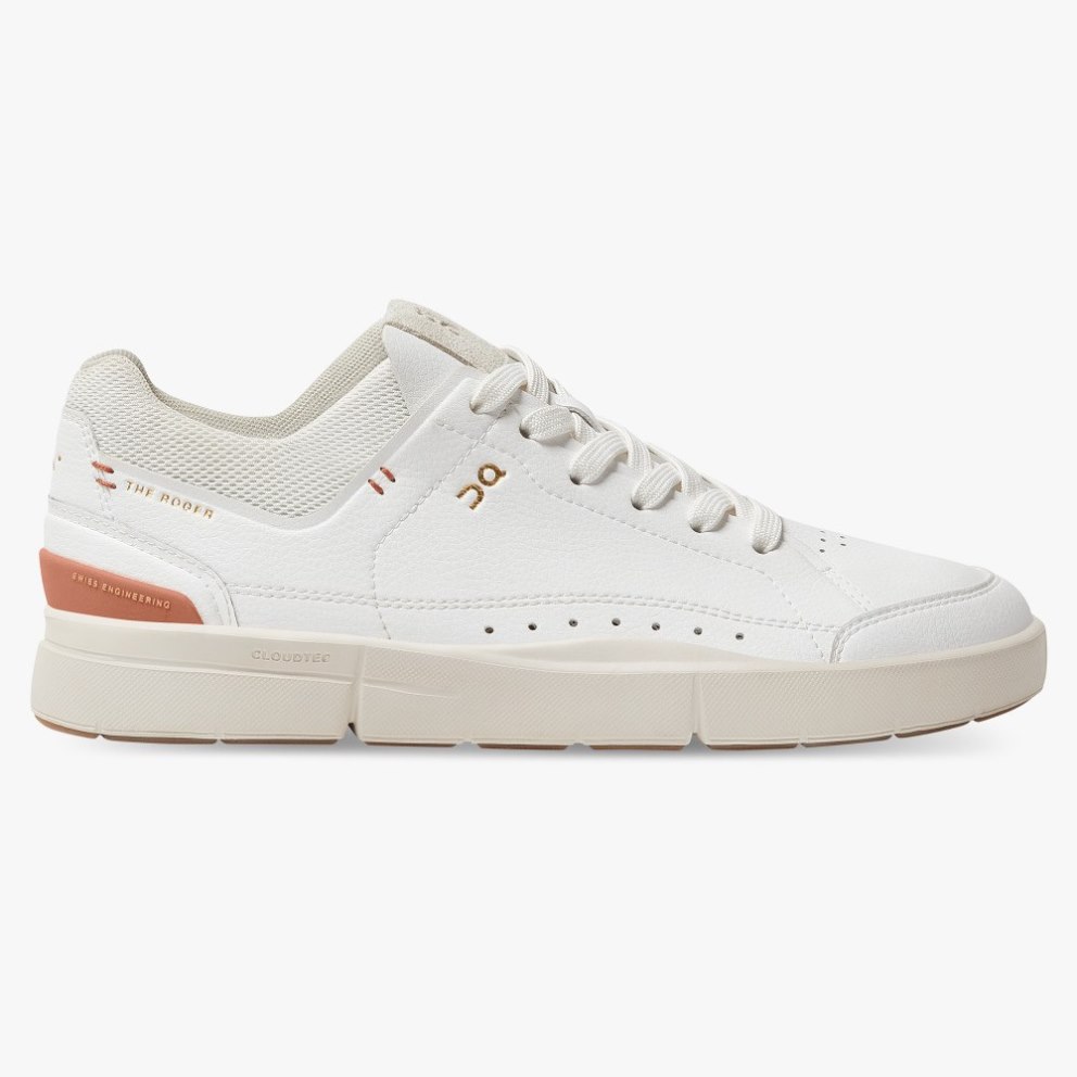 On Cloud THE ROGER Centre Court Women\'s Trainers White | UK-176AO