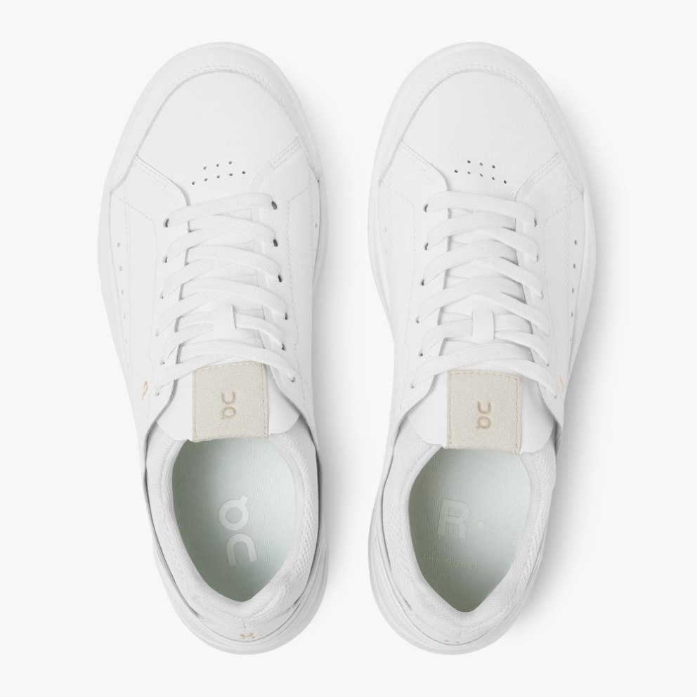 On Cloud THE ROGER Centre Court Women's Trainers White | UK-8675M