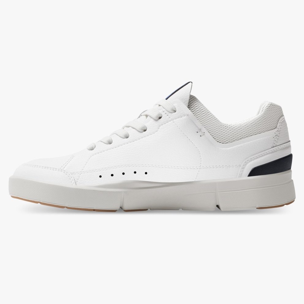 On Cloud THE ROGER Centre Court Women's Trainers White / Blue | UK-JM752