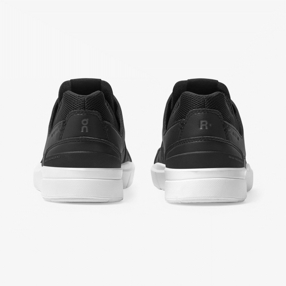 On Cloud THE ROGER Clubhouse Men's Trainers Black | UK-5AOM1