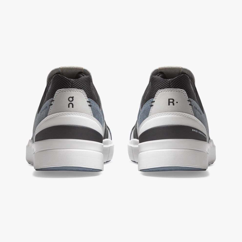On Cloud THE ROGER Clubhouse Men's Trainers White / Blue / Black | UK-6J725