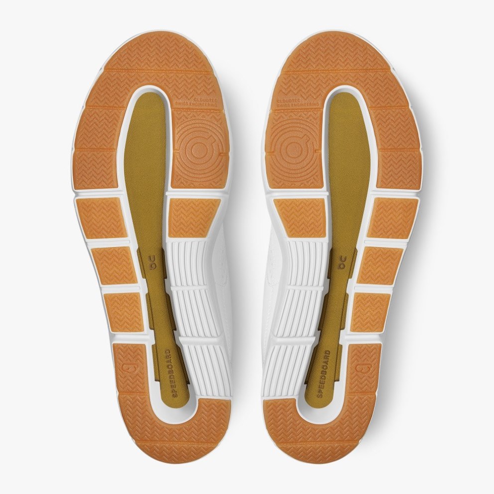 On Cloud THE ROGER Clubhouse Men's Trainers White | UK-7852M