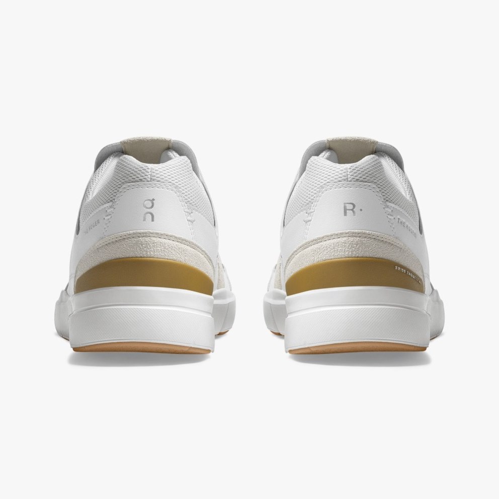 On Cloud THE ROGER Clubhouse Men's Trainers White | UK-7852M