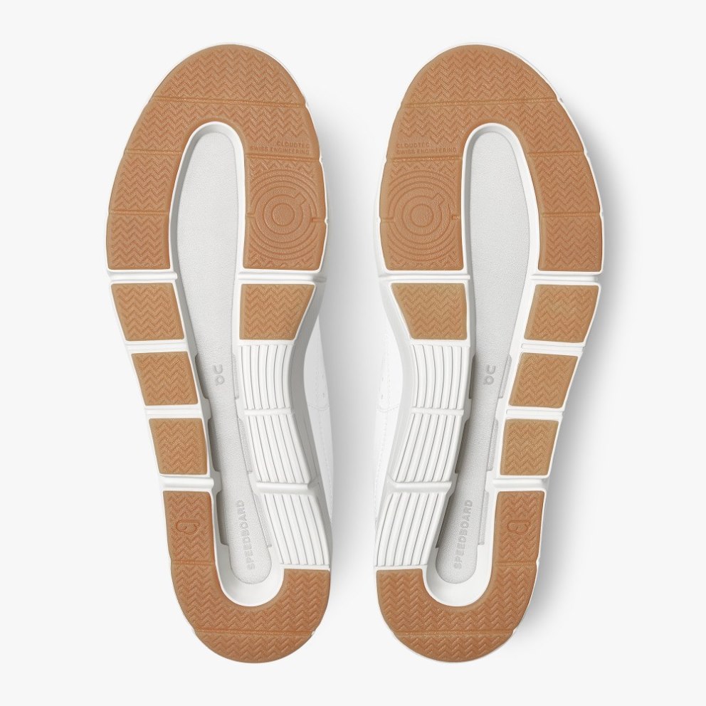 On Cloud THE ROGER Clubhouse Men's Trainers White | UK-M5JAO