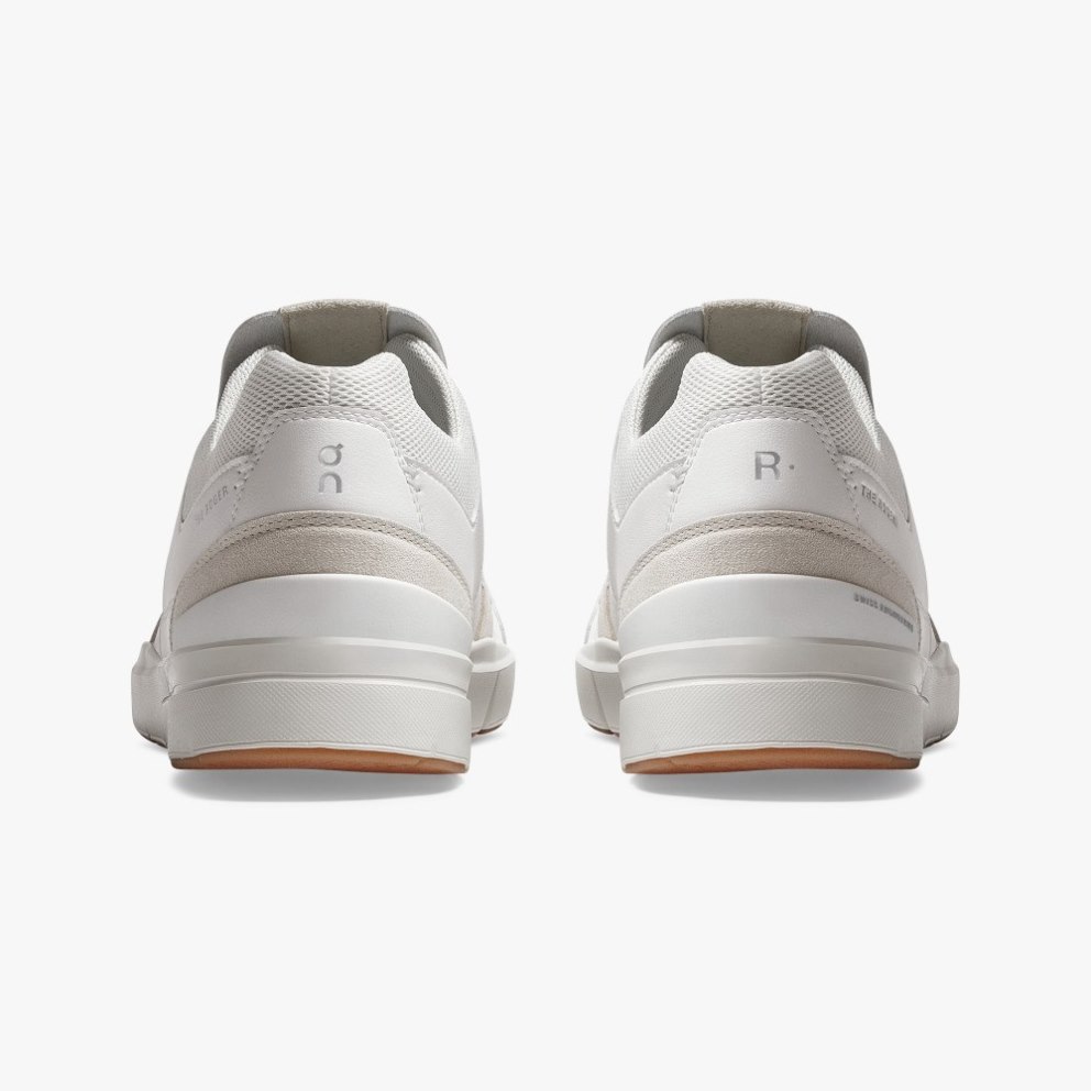 On Cloud THE ROGER Clubhouse Men's Trainers White | UK-M5JAO