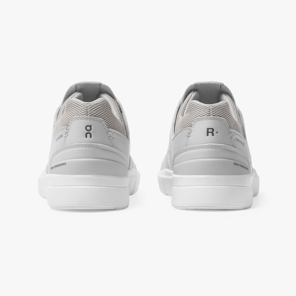 On Cloud THE ROGER Clubhouse Men's Trainers Light Grey | UK-MJ2O1