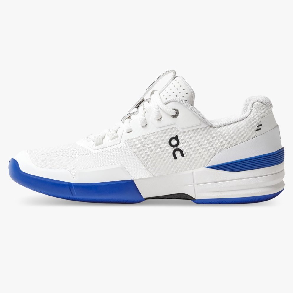 On Cloud THE ROGER Pro Women's Trainers White / Blue | UK-82J57