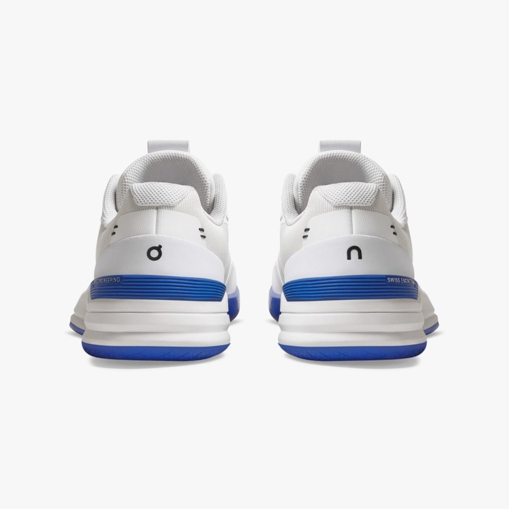 On Cloud THE ROGER Pro Women's Trainers White / Blue | UK-82J57