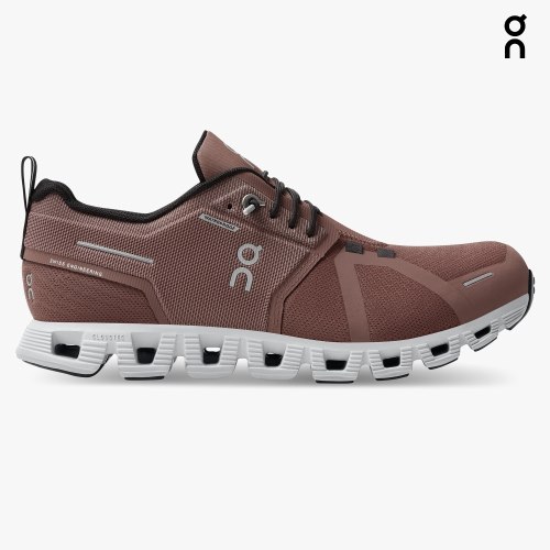 On Cloud 5 Waterproof Women's Trainers Brown | UK-781O6