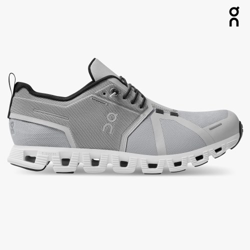 On Cloud 5 Waterproof Women's Trainers Light Grey | UK-81OJ7
