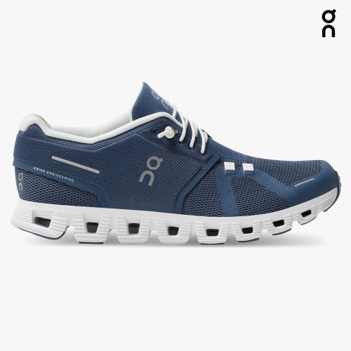 On Cloud 5 Women's Trainers Navy | UK-OJ527