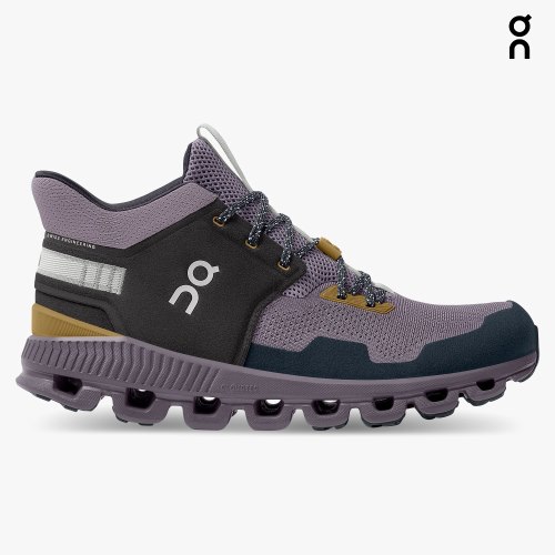 On Cloud Hi Edge Men's Trainers Light Purple | UK-M7A12