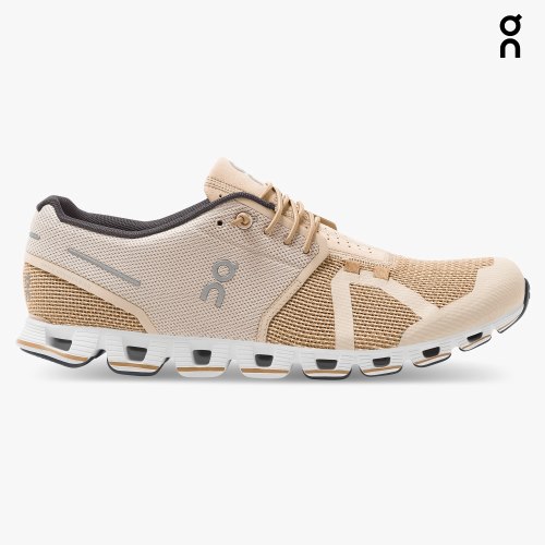 On Cloud Men's Trainers Khaki | UK-5J618