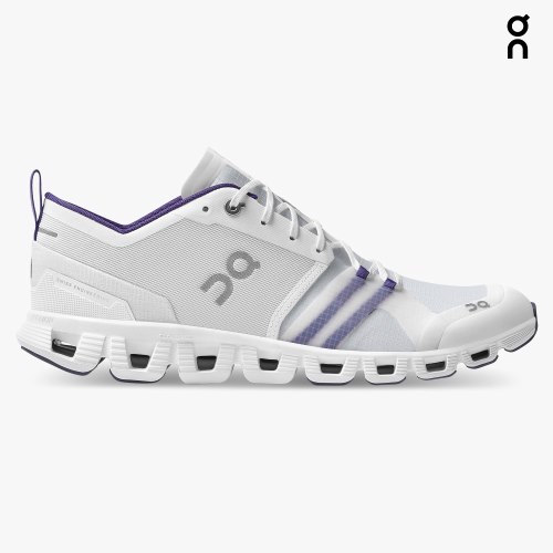 On Cloud X Shift Men's Trainers Light Grey / Navy | UK-8J265