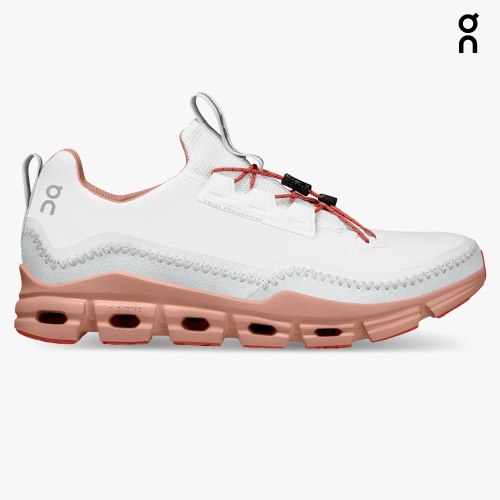 On Cloudaway Men's Trainers White / Pink | UK-7JA6O