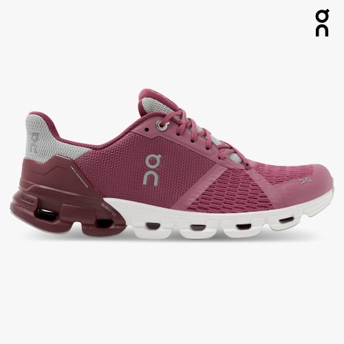 On Cloudflyer Women's Running Shoes Fuchsia | UK-6OJ81