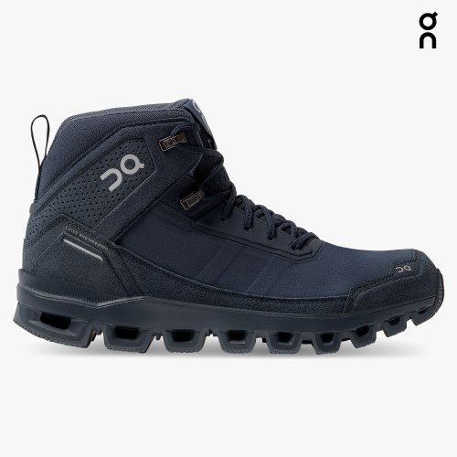 On Cloudridge Women's Hiking Boots Navy | UK-J6271