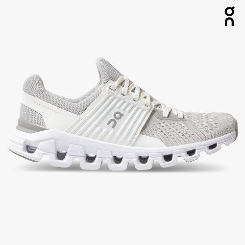 On Cloudswift Women's Running Shoes Light Grey | UK-1O68A