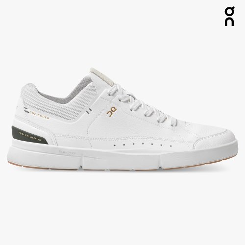On Cloud THE ROGER Centre Court Men's Trainers White | UK-6J7O8
