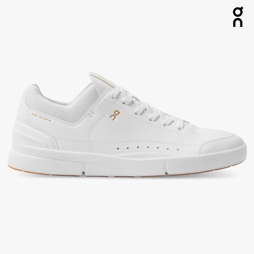 On Cloud THE ROGER Centre Court Men's Trainers White | UK-O6JM7