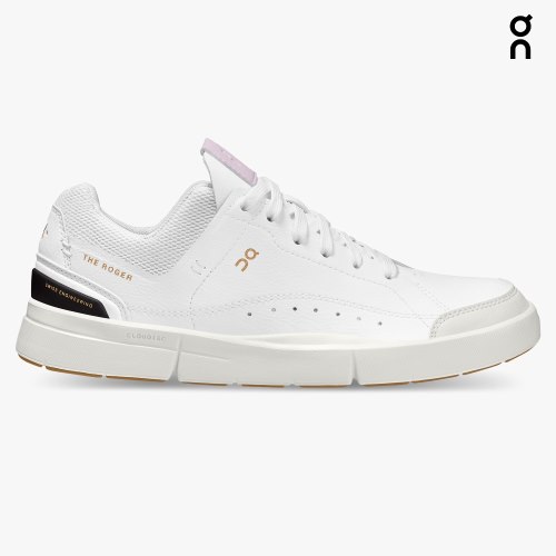 On Cloud THE ROGER Centre Court Women's Trainers White / Pink | UK-51M8J
